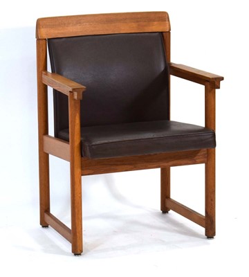 Lot 246 - A 1970's Swedish elbow chair by Ferdinand...