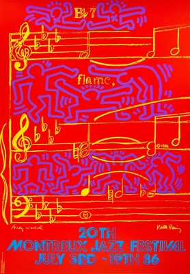 Lot 116 - After Keith Haring (American, 1958-1990) and...