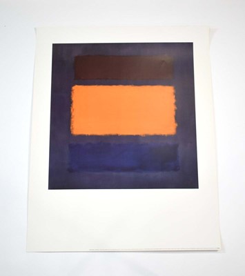 Lot 196 - After Mark Rothko (American, 1903-1970),...