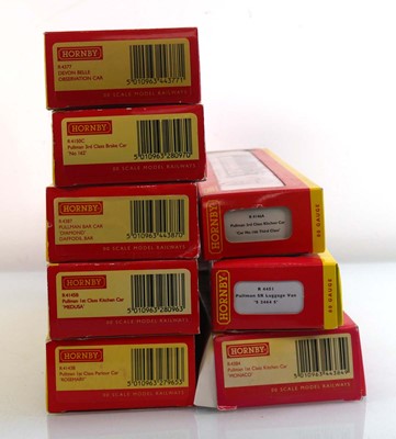 Lot 234 - Eight Hornby OO gauge Pullman coaches...