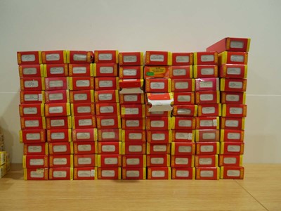 Lot 238 - Ninety-one items of Hornby OO gauge rolling...