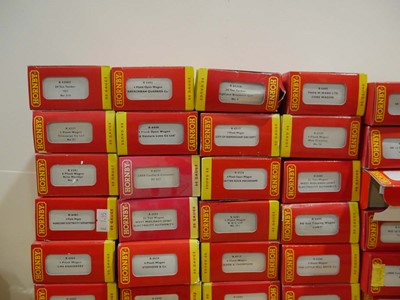 Lot 238 - Ninety-one items of Hornby OO gauge rolling...