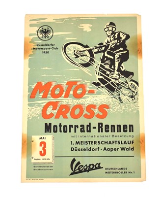 Lot 254 - A 1950 Dusseldorfer Motorsport-Club...
