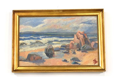 Lot 280 - 20th Century Scandinavian School, A rocky...