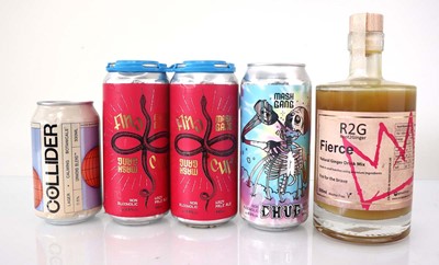 Lot 457 - A quantity of low and alcohol free drinks...