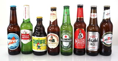 Lot 460 - 45 bottles of lager mostly 33cl including 20x...