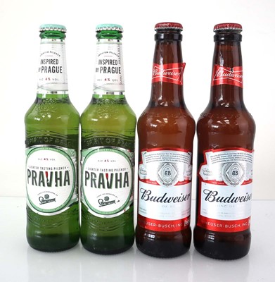 Lot 462 - 48 bottles of lager , 24x Pravha Pilsner 4%...
