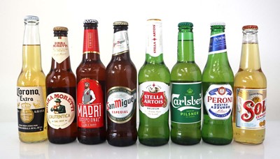 Lot 463 - 48 bottles of assorted lagers, 33cl each...