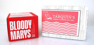 Lot 467 - 4 packs of canned cocktails, 1x Tarquins 12...