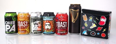 Lot 469 - 67 assorted cans of Craft Beers, Ales, Stout &...
