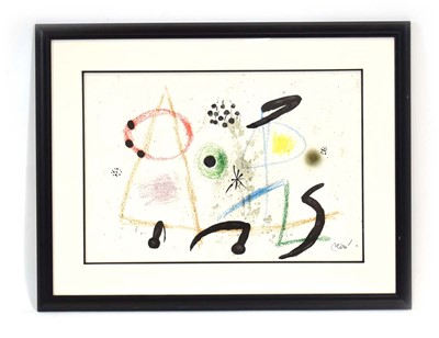 Lot 283 - After Joan Miro (Spanish, 1893-1983),...