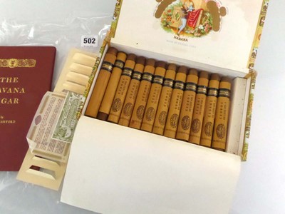 Lot 502 - A part box of 12 Romeo Y Julieta Cedros De...