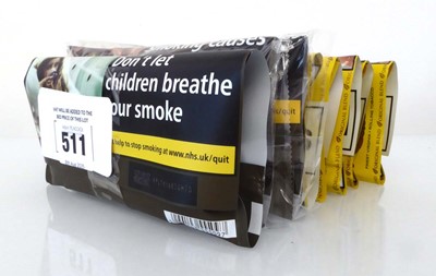 Lot 511 - 8 pouches of 50gm Amberleaf Rolling Tobacco...