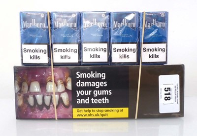 Lot 518 - 2 cartons of 10 packs of 20 cigarettes, 1x...