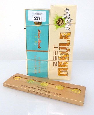Lot 537 - 2.5 cartons of 10 packs of 20 Cigarettes, 1x...