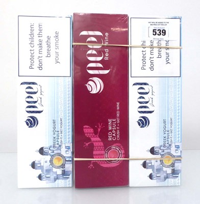 Lot 539 - 2 cartons of 10 packs of 20 Peel Cigarettes,...