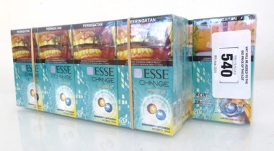 Lot 540 - 26 packs of 20 Esse Change Double Superslim...