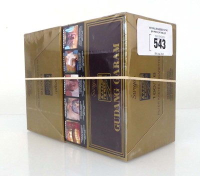 Lot 543 - 2 cartons of 10 packs of 16 Surya Gudang Garam...