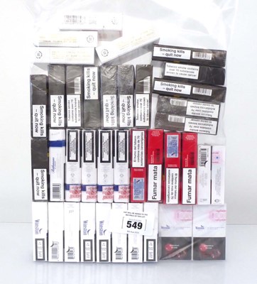 Lot 549 - 40 packs of 20 Cigarettes, 18x Winston, 5x...