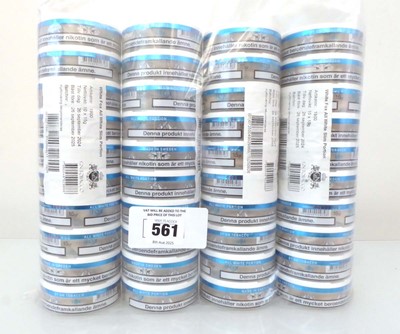 Lot 561 - 4 tubes of 10 packs of White Fox all white...