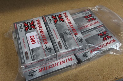 Lot 2501 - (S1) 120x .243 Winchester SuperX Power-Point...