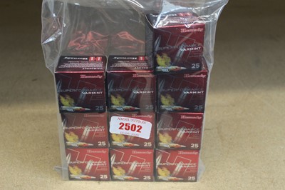 Lot 2502 - (S1) 250x .17 Hornet Hornady Superperformance...