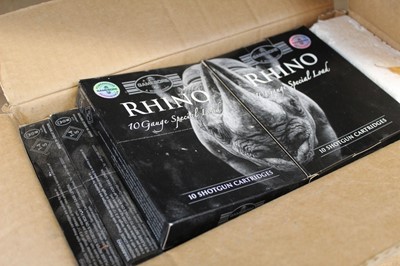 Lot 2048 - (S2) 100x 10 bore 48gr BB 86mm Rhino Gamebore...