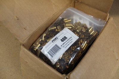 Lot 2917 - 1000x PMC 40R Smith & Wesson unprimed brass...