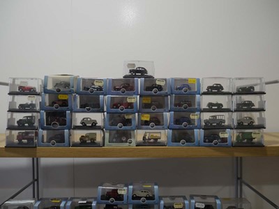 Lot 259 - Sixty-seven Oxford diecast OO gauge salon cars,...