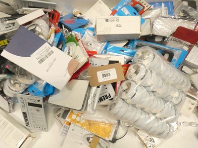 Lot 2503 - Bag containing quantity of smartphone...