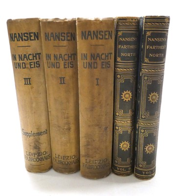 Lot 203 - Fridtjof Nansen's “Farthest North”.1898. Vols....