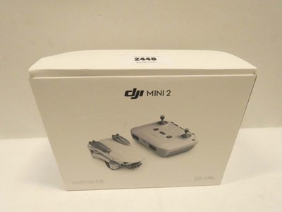 Lot 2448 - DJI Mini 2 drone with box, controller, case...