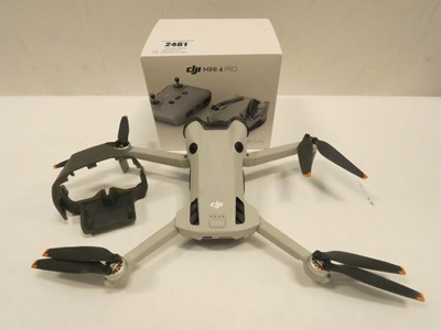 Lot 2461 - DJI Mini 4 Pro drone with box
