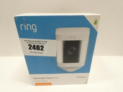 Lot 2462 - Ring Spotlight Cam Plus