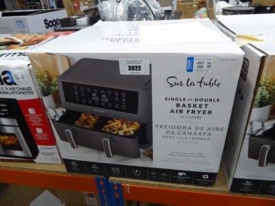 Lot 3022 - Sur La Table dual basket air fryer