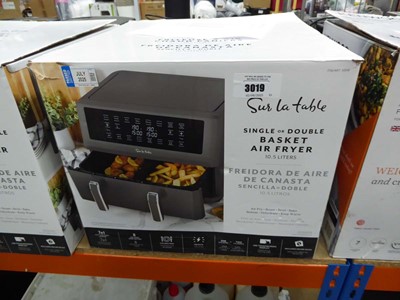 Lot 3019 - Sur La Table dual basket air fryer