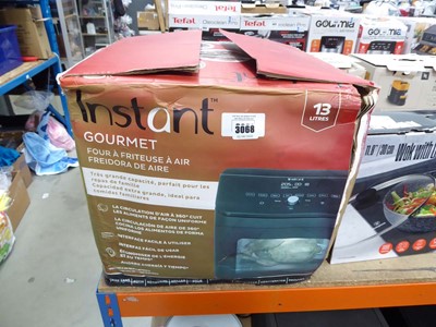Lot 3068 - Instant Gourmet air fryer oven, boxed
