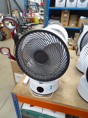 Lot 3146 - Meaco table air circulator fan with power...