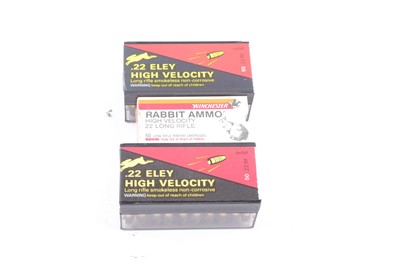 Lot 2521 - (S1) 150 x .22 rifle cartridges inc. 50 x...