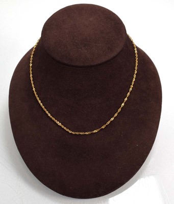 Lot 726 - A group of 9ct yellow gold jewellery...