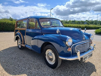 Lot 4006 - (RPY 728H) 1969 Morris Minor 1000 Traveller...