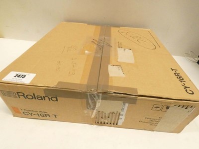 Lot 2473 - Roland CY-16R-T cymbal ride pad