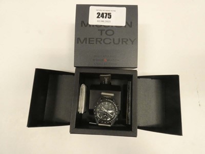 Lot 2475 - Omega x Swatch MoonSwatch Mission to Mercury...