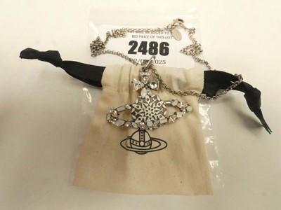 Lot 2486 - Vivienne Westwood Orb Snowflake pendant...