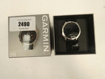 Lot 2490 - Garmin Epix Gen 2 smartwatch with box
