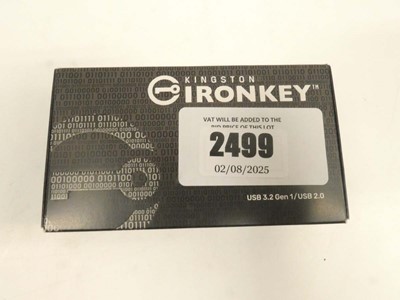 Lot 2499 - Kingston IronKey 8GB D500S flash drive