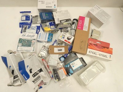 Lot 2402 - Quantity of printer ink cartridges