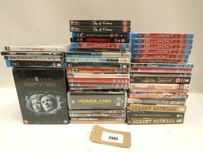 Lot 2403 - Quantity of DVD and Blu-Ray films / box sets