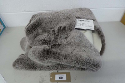 Lot 1335 - A Mon Chateau Luxe Faux Fur quad rug ( 180cm x...
