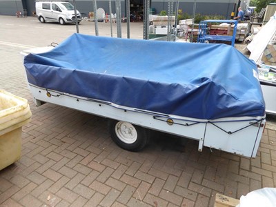 Lot 4187 - Arizona single axle caravan tent
